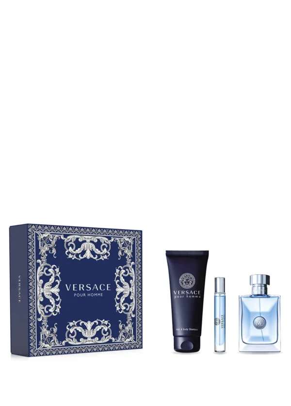 Pour Homme EDT 100 ml Nat Spray + Tube Hair&Body Shampoo 150 ml + EDT 10 ml Travel Spray
